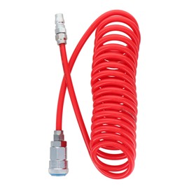 Sankyo Corporation Trad Spiral Air Hose with One-Touch Socket 9.8 ft (3 m) TSAH-583