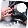 OHPHCALL 2 Sets Manicure Practice Base Acrylic Easel Magnetic