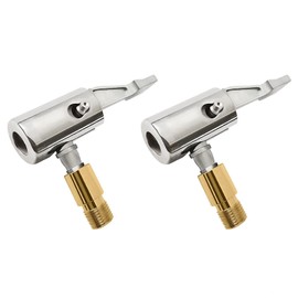 Bamyli Pack of 2 Car Valve Lever Plugs, Car Tyres Air Chuck Car Air Pumps Clip Tyre Air Chucks Tyre Inflator Adapter, Compatible with Car and Bicycle Valves