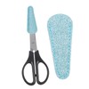 OATIPHO 2pcs Scissor Leather Protective Cover Barber Shear Case for