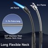 Flame bird 2 Pack Flexible Multi-Purpose Lighter, Long Butane Torch