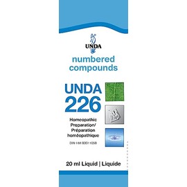 UNDA - UNDA 226 Numbered Compounds - Homeopathic Preparation - 20 ml Liquid