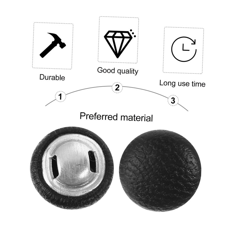 Operitacx Damenschmuck Kleidung 200 Stück Weiche Knöpfe Miss Boy Crafts