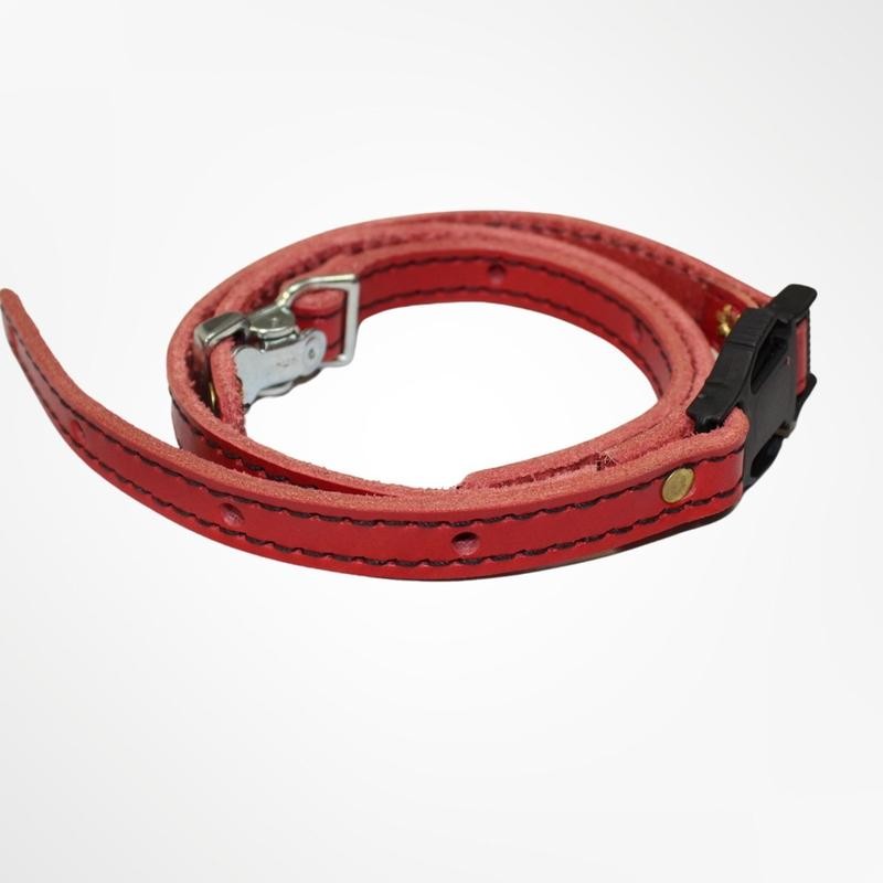 Fully Involved Leatherworks Firefighter Stitched Leather Fire Helmet Chin Strap