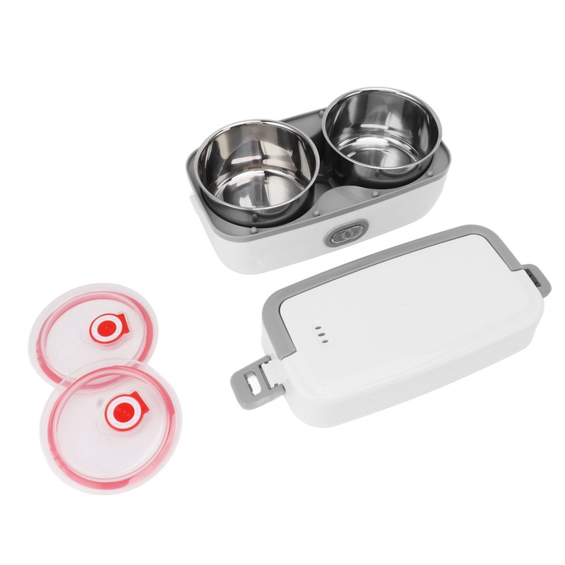 Self Cooking Lunch Box Leakage Proof 2 Stainless Steel Inner