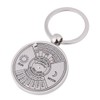 Antique 50 Years Perpetual Calendar Keychain Metal Key Ring Accessory