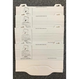 SYSCO 500 Count SYSCO Disposable Toilet Seat Covers #5264759 (4 Packs of 125) New