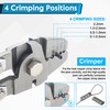 Fishing Crimping Tool Fishing Wire Line Crimping Rigging Kit Fishing