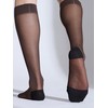 Knee High Socks for Men and Women-Breathable Nylon Unisex Socks