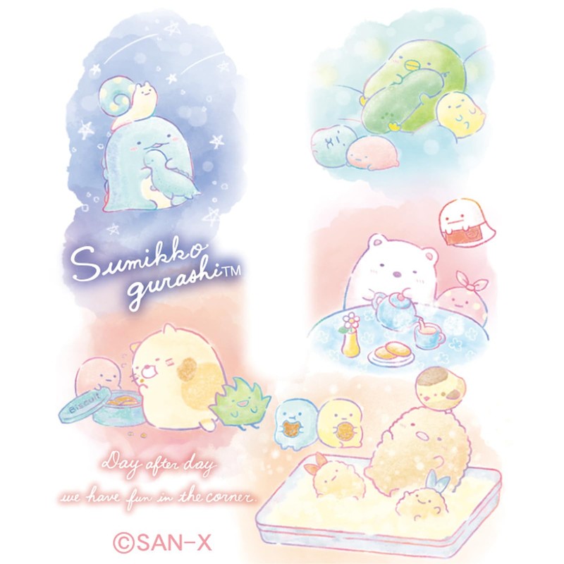 San-X PR08901 Sumikko Gurashi Sarasa Multi 4+1