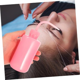 Botella Temperaturas Pestañas a Exprimible Limpieza de para 250ml Paquete Color Rosa de Abs Resistente Altas de 8 Piezas para Uso Profesional