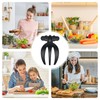 Salad Serving Tongs - Kitchen Tossing Utensils for Household -