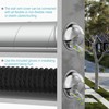6 Inch Wall Vent Cover, HG Power Exhaust Vent with