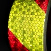 Reflective Tape Conspicuity Waterproof Yellow/Red Safety Caution Strips Tape Outdoor,