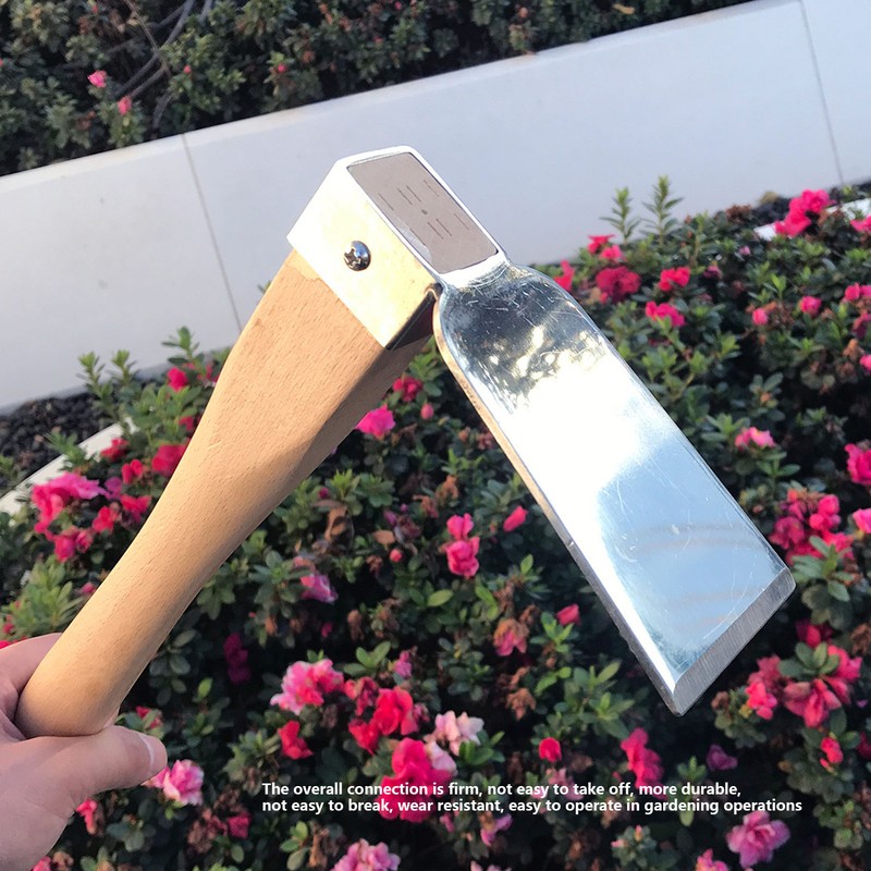 Grubbing Hoe Simple Practical Fine Workmanship Small Volume Stainless Steel