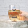 Pavilion Gift Company 18 Oz Stemless Wine Glass Drinks Are