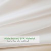 WellColor Short Shower Curtain Liner 48 Inch Long for Walk