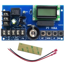 PT724A Digital Timer 365Day 24Hr Annual Timer with Precise Timing