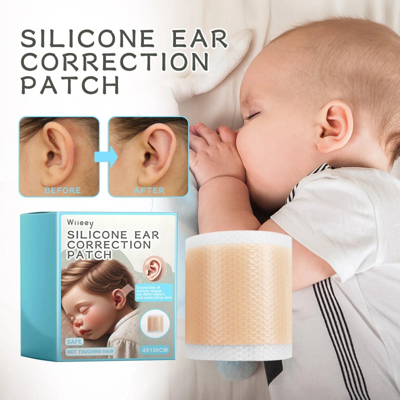 Wiieey Gentle Waterproof Breathable Silicone Ear Correction Patch Helps Children