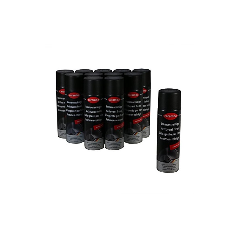 Caramba Professional Brake Cleaner Intensive Pack of 12 500 ml