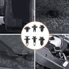 Universal 120 Pcs Car Rivets 6 Types Bumper Clips Push