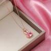 Liaya Girls Cute Necklaces Birthstone Rabbit Pendant Necklaces Jewelry for