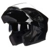 ILM Motorcycle Dual Visor Flip up Modular Full Face Helmet