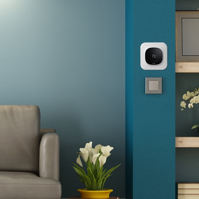 Wall Plate Bracket Cover for Ecobee3 lite Smart Wi-Fi Thermostat