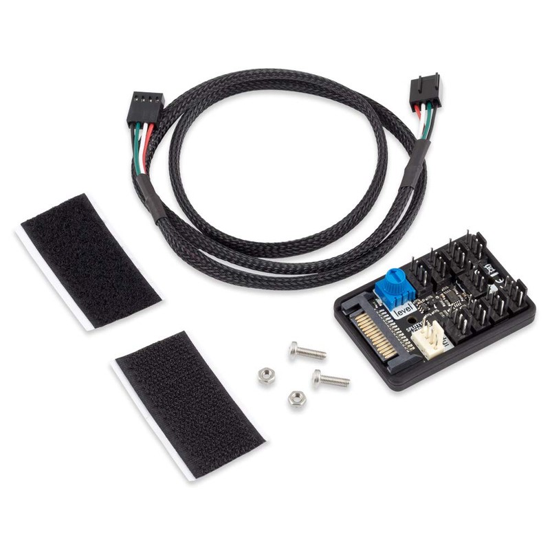Aqua Computer SPLITTY9 Active Active Splitter for up to 9