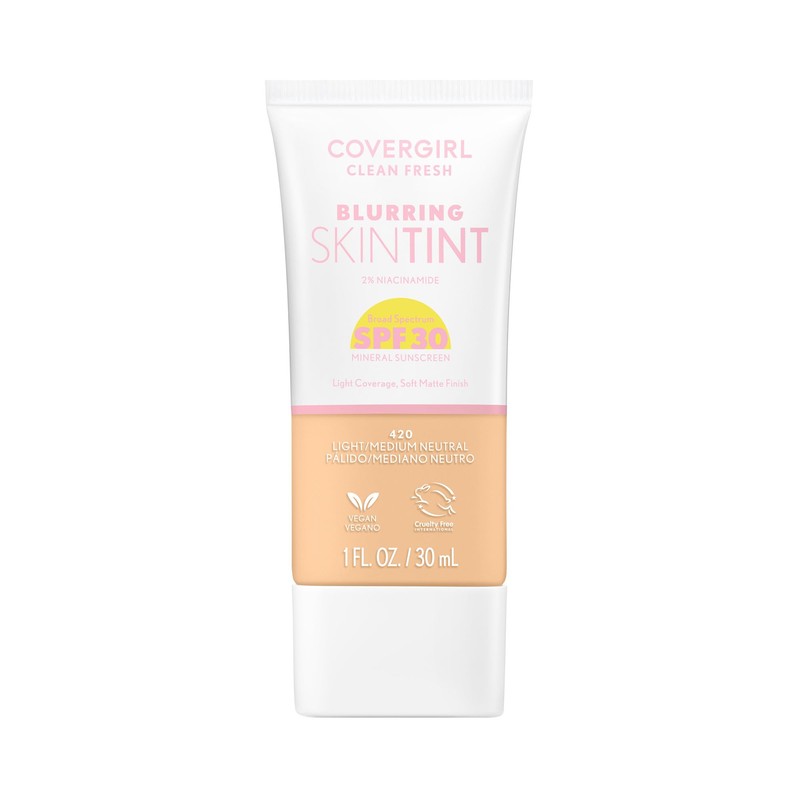 COVERGIRL CLEAN FRESH Base Líquida Light/Medium Neutral 420 30 ML