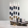 Zodax | Modern & Festive Formal Taper Candles | 10"