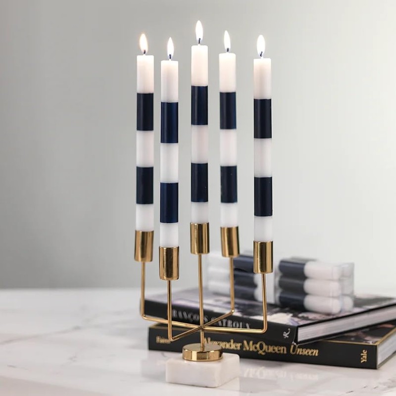Zodax | Modern & Festive Formal Taper Candles | 10"
