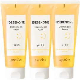 Mediflower Aronix Idebenone Eye Cream 40mlx4 Wrinkle Improvement Function - 4. Idaebenon Cleansing Gel Foam 150mlx3pcs / 메디플라워 아로닉스 이데베논 아이크림 40mlx4개주름개선 기능성 - 4.이대베논 클렌징젤폼 150mlx3개