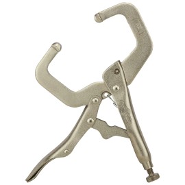 IRWIN VISE GRIP 6 Inch C Clamp Hardware Vise with One Hand Locking Mechanism