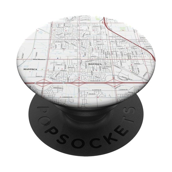 Manteca CA Card (2018) PopSockets with Interchangeable PopGrip