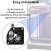 2pcs K2 Plus Extruder Gear for Creality, Hardened Steel &