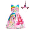 Dressy Daisy Toddler Little Girls Dress Costumes Unicorn Costumes with