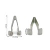20 Pcs Metal Interior Trim Panel Lining Spring Clips Vehicle