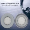 Grey Cotton Headset Ear Pad Headphone Cover Cushion Replacement for