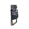 Unbranded 16" Folding Gardening Stool with Detachable Tote, Navy Blue