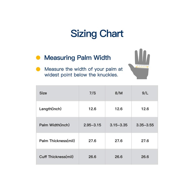 LANON 3 Pairs wahoo Skin-Friendly Cleaning Gloves, Dishwashing Kitchen Gloves