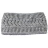 irisaa Ladies Cable Pattern Headband, Warm Ear Warmer, Lined Girls