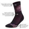 CEP Crew Cut Athletic Performance Running Socks - Paris Vibes