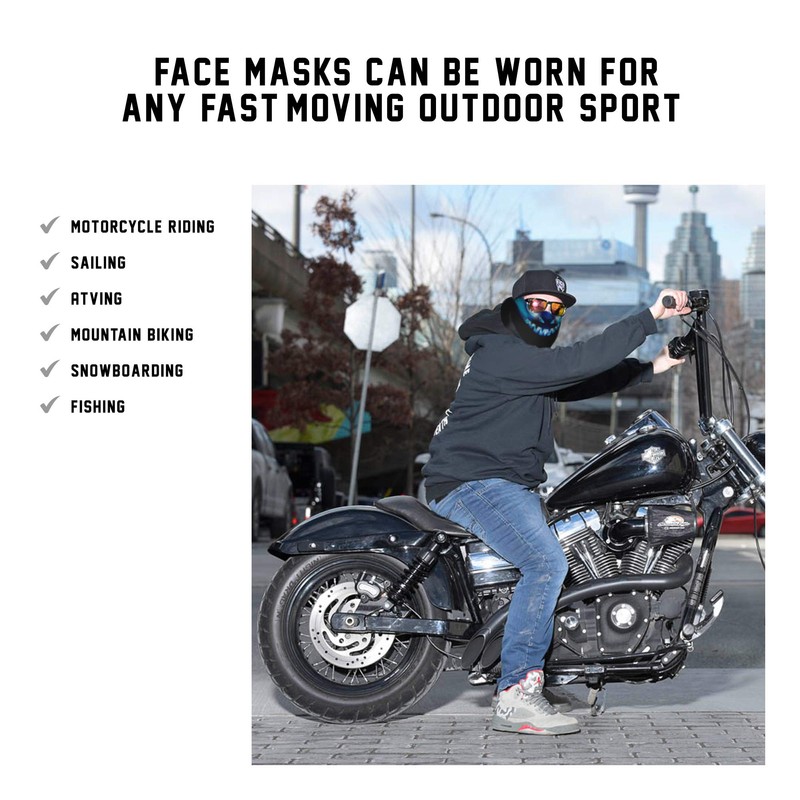 Fast Mask - Breathable Fabric Face Mask, 100% Polyester Microfiber