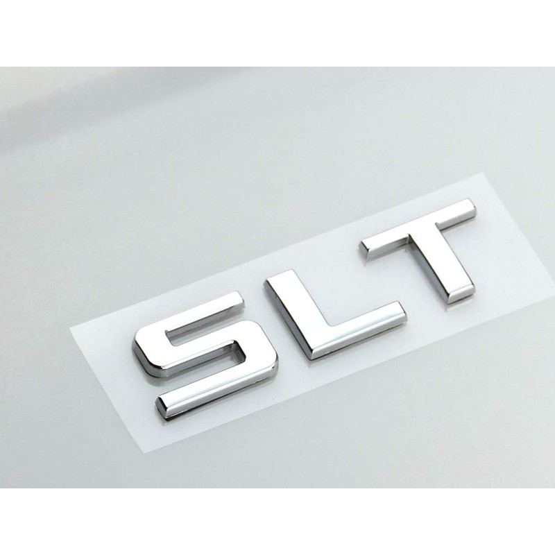 One Pcs SLT Emblem Replacement For 2014-2020 GMC Sierra GMC