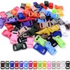VISSQH 200 x plastic buckles, colour buckles, side buckles, 10