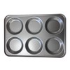 Chabrias Ltd 6 Cup Large Yorkshire Pudding Oven Tray Non