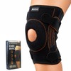 Knee Brace, Adjustable Compression Knee Support with Side Stabilizers, Patella