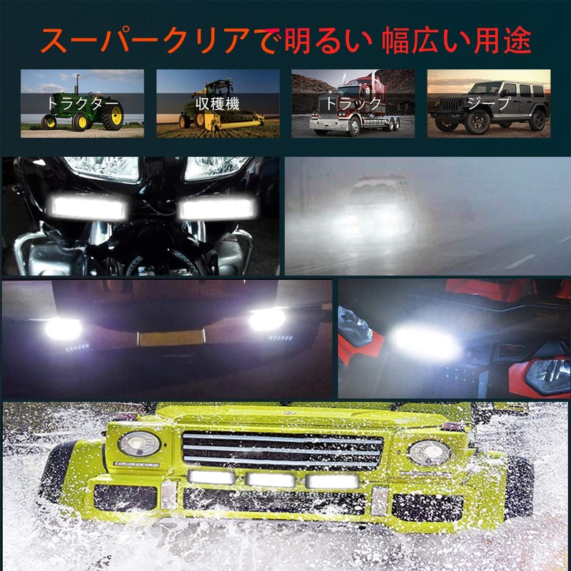 Brave Way LED Work Light, 40 W, Car LED Work