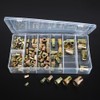 165PCs Rivet Nuts Set Hardware Fastener Hand Tools Knurled Industrial